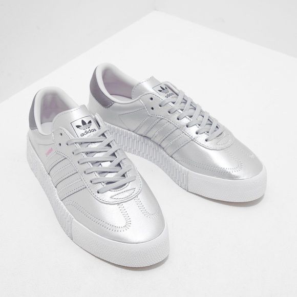 New adidas samba rose silver sneakers - Picture 6 of 12